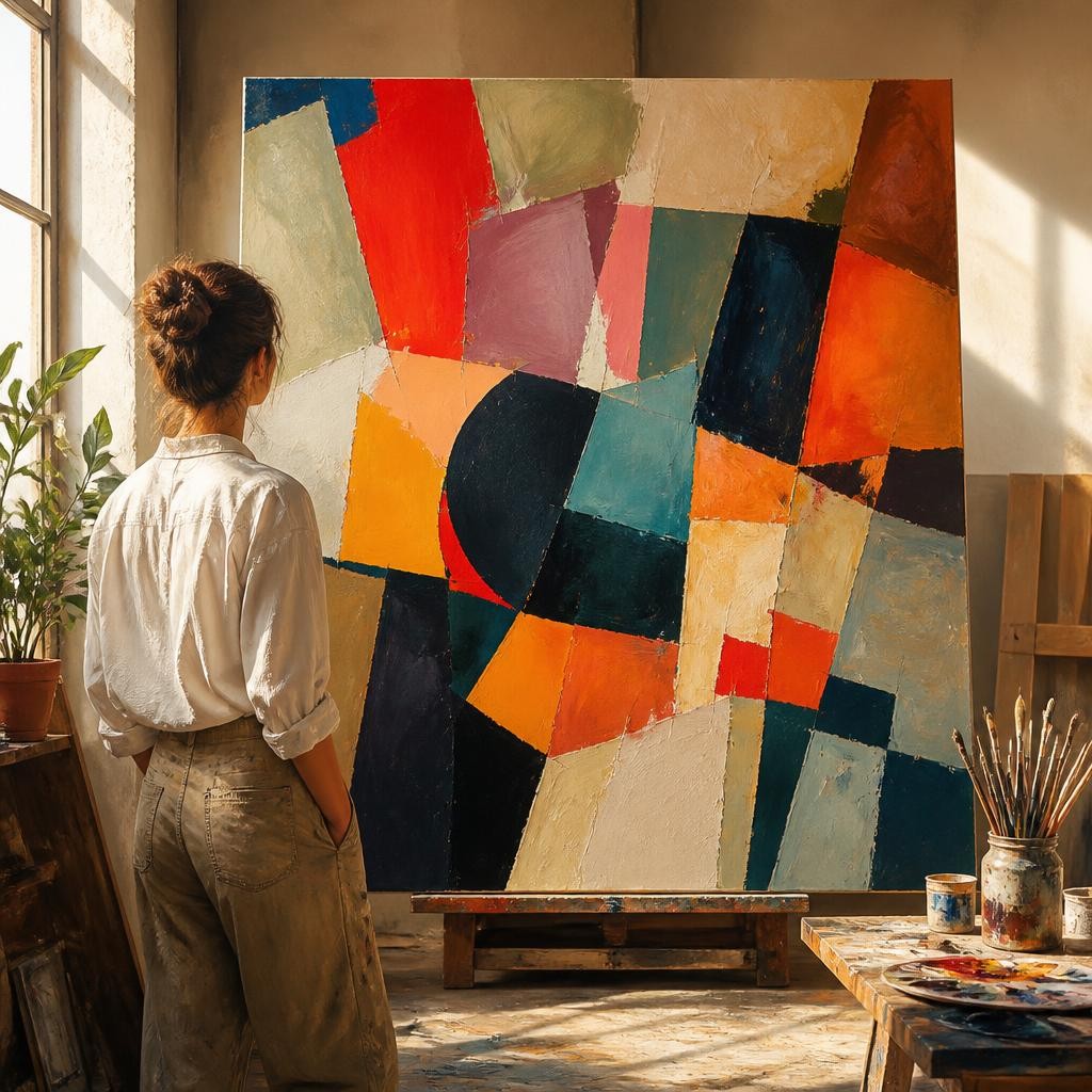Illustration for the English word “abstract”