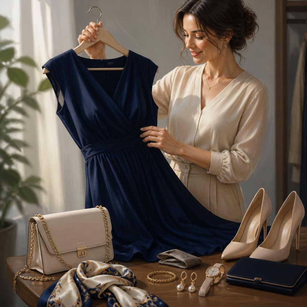 Illustration for the English word “accessories”