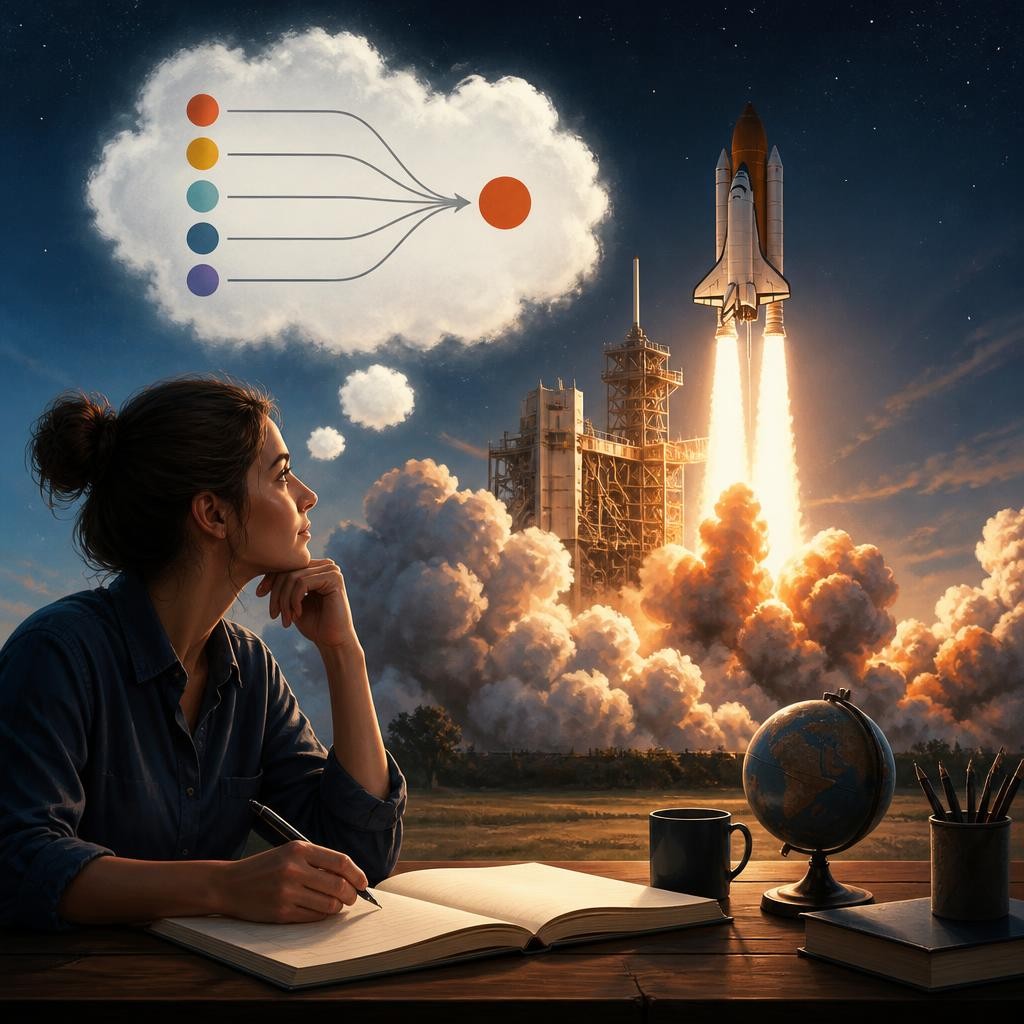 Illustration for the English word “acronym”