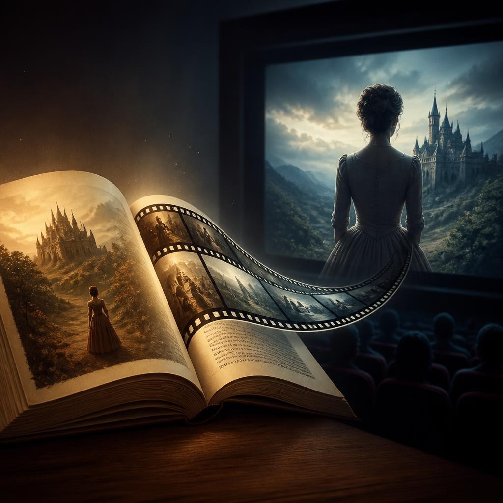 Illustration for the English word “adaptation”