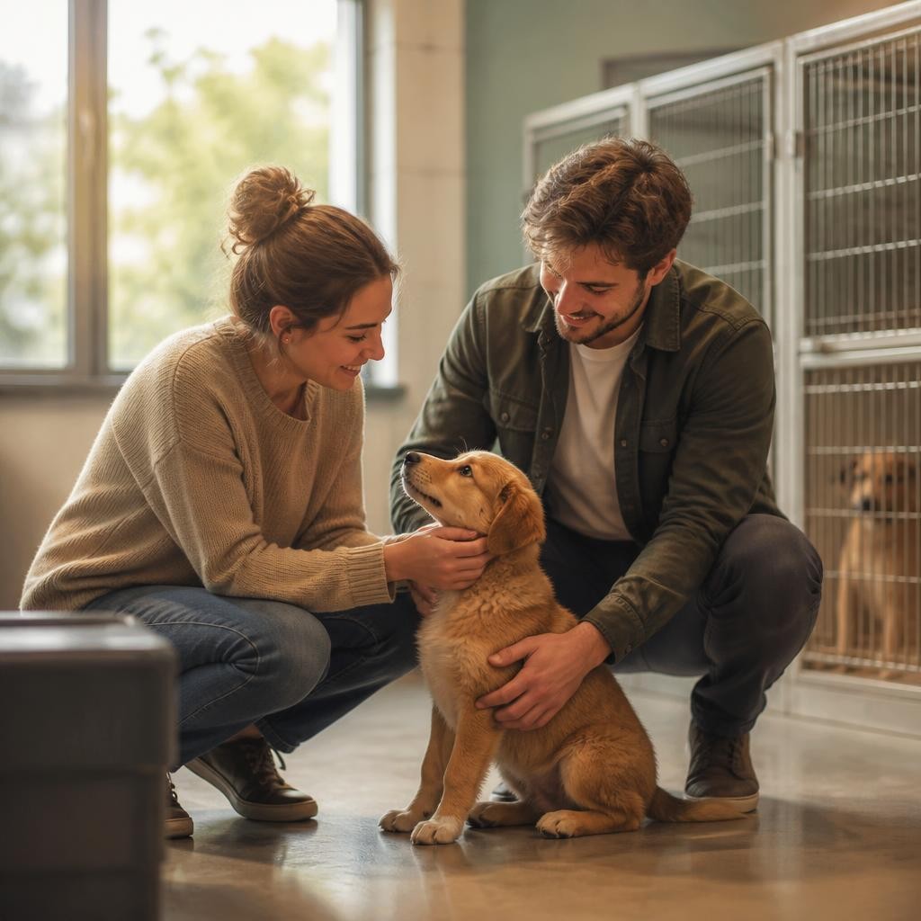 Illustration for the English word “adopt”