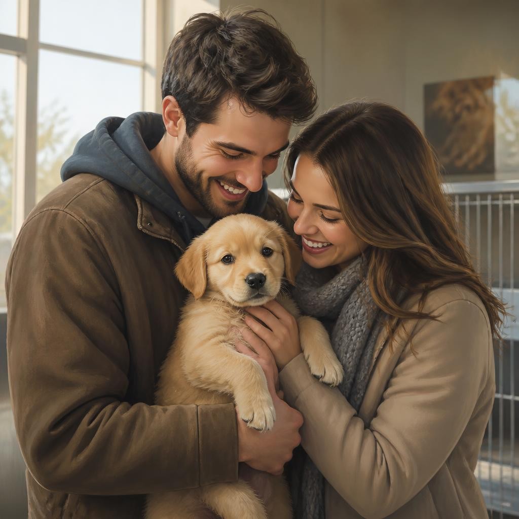 Illustration for the English word “adoption”