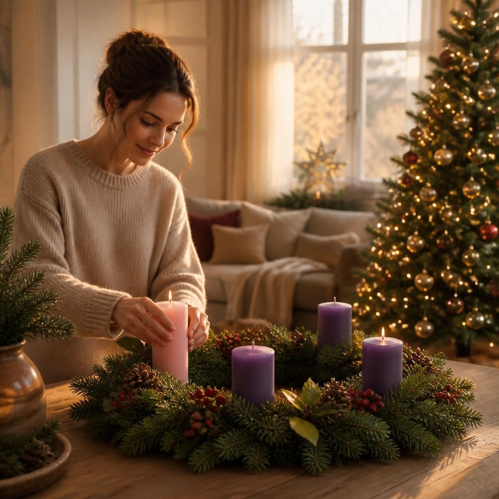 Illustration for the English word “advent”