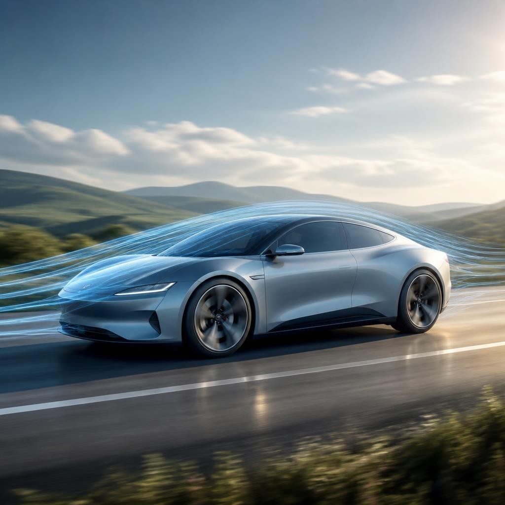 Illustration for the English word “aerodynamic”