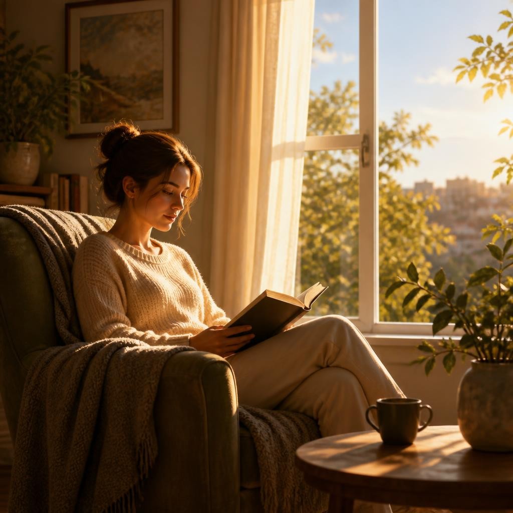 Illustration for the English word “afternoon”