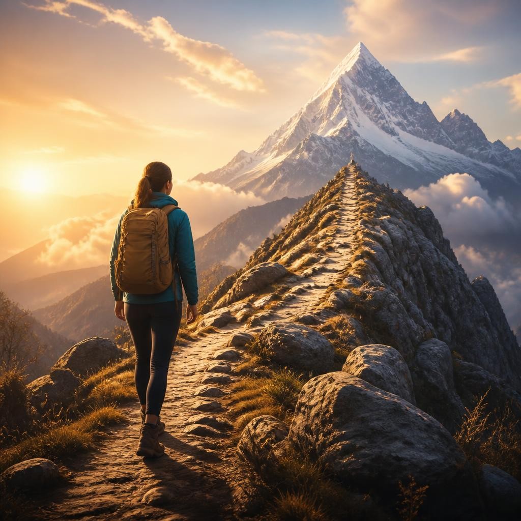 Illustration for the English word “ahead”