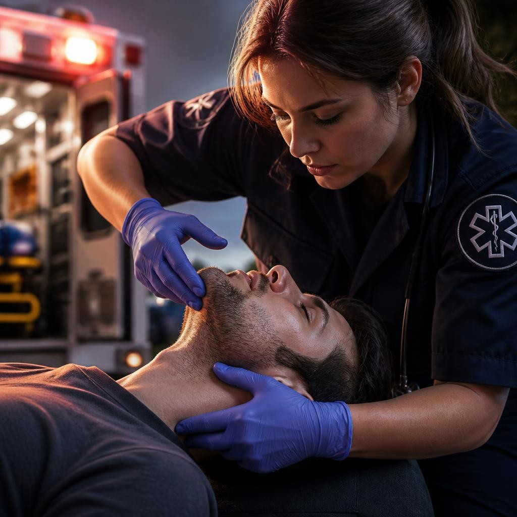 Illustration for the English word “airway”