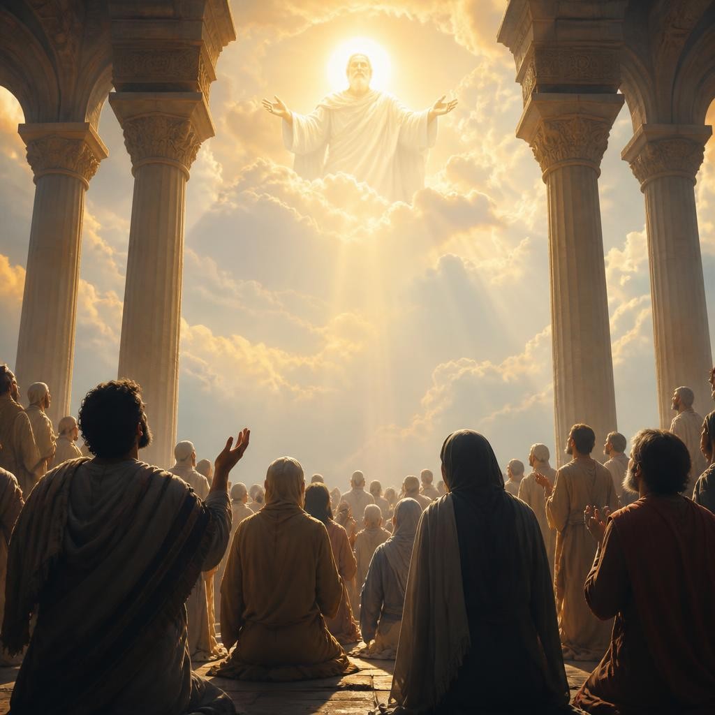 Illustration for the English word “almighty”