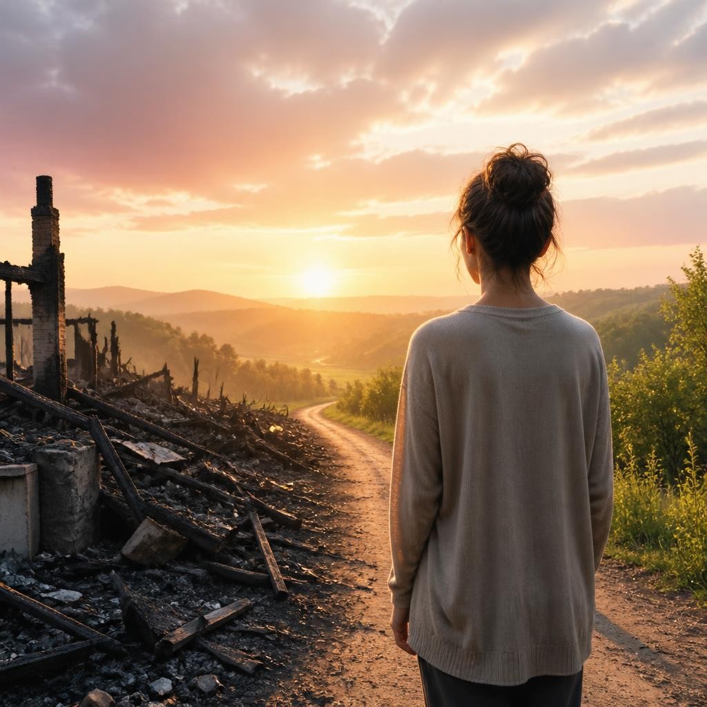 Illustration for the English word “anew”