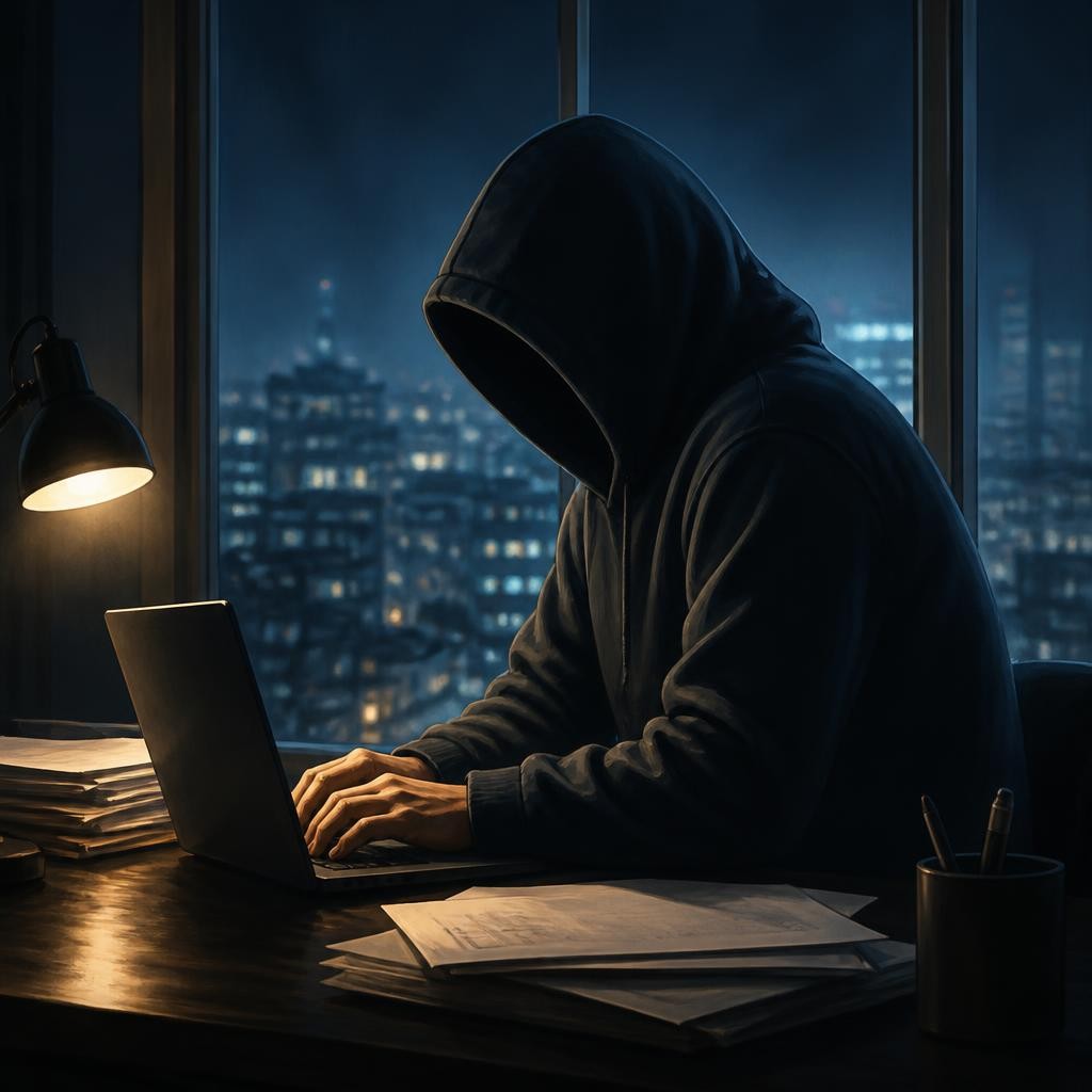 Illustration for the English word “anonymity”