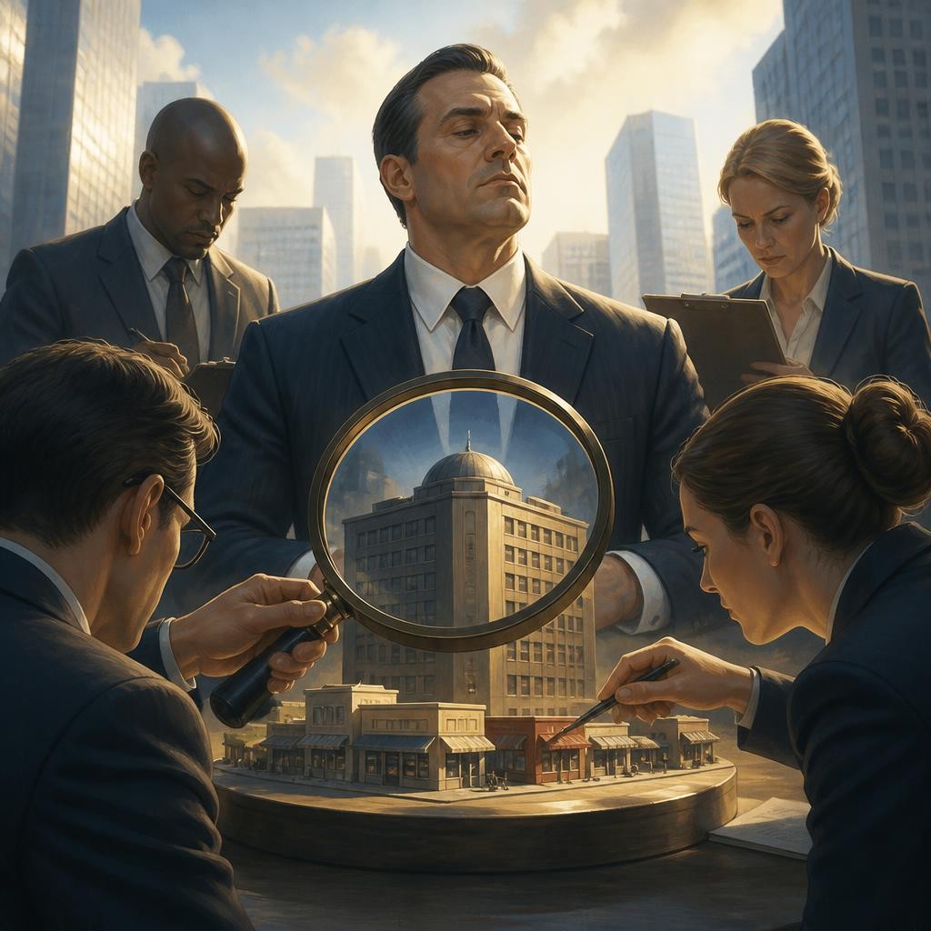 Illustration for the English word “antitrust”