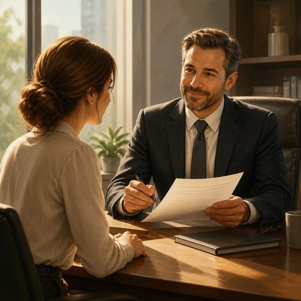 Illustration for the English word “appraisal”