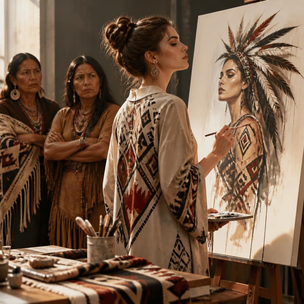 Illustration for the English word “appropriation”