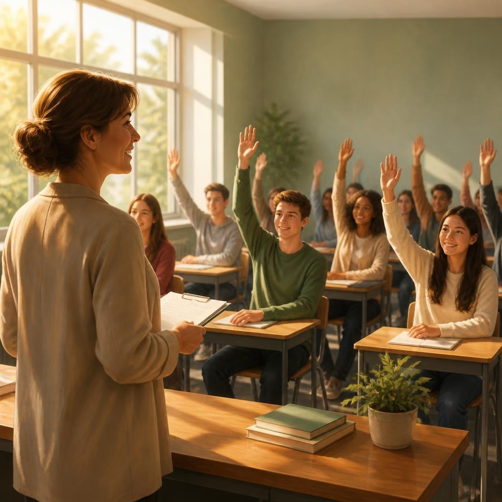 Illustration for the English word “attendance”