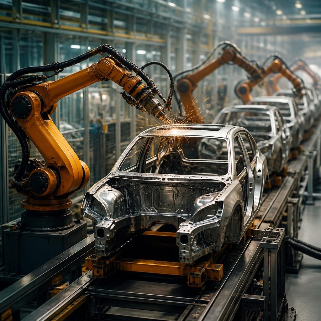 Illustration for the English word “automation”