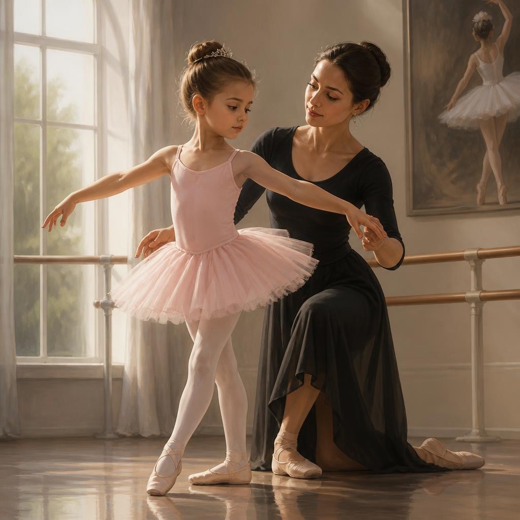 Illustration for the English word “ballet”