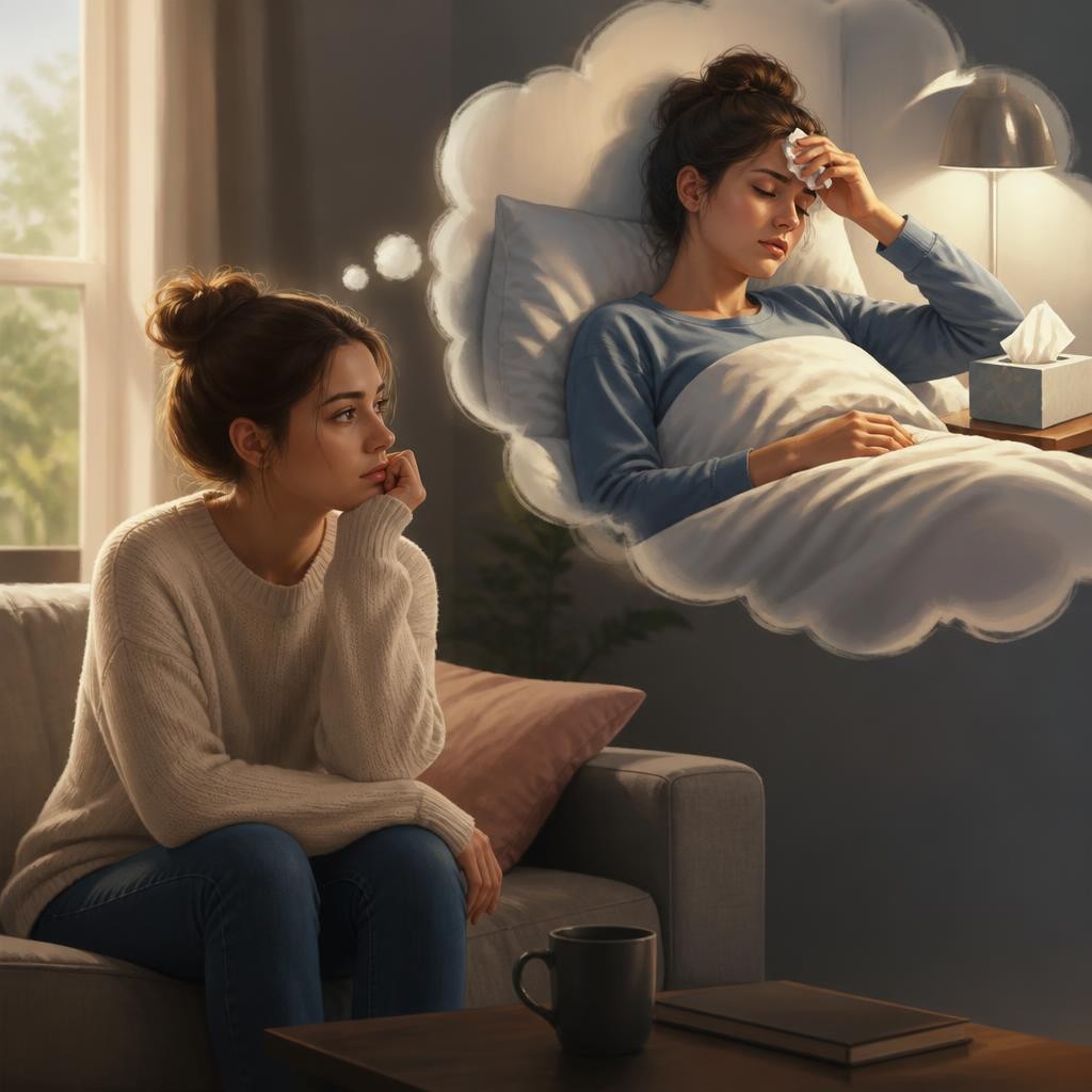 Illustration for the English word “because”