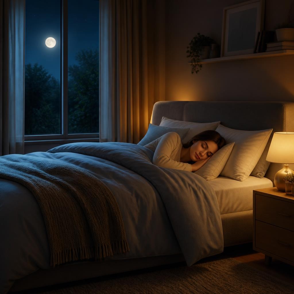 Illustration for the English word “bed”
