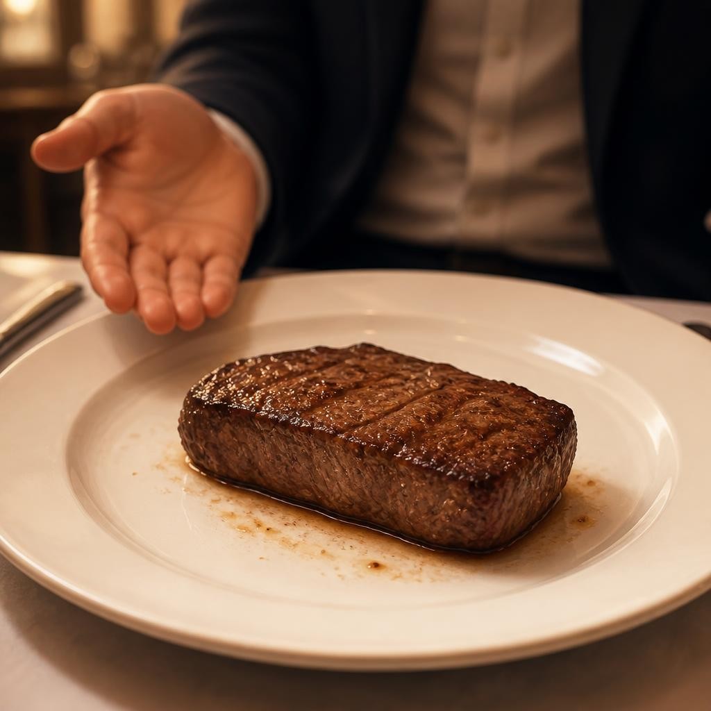 Illustration for the English word “beef”