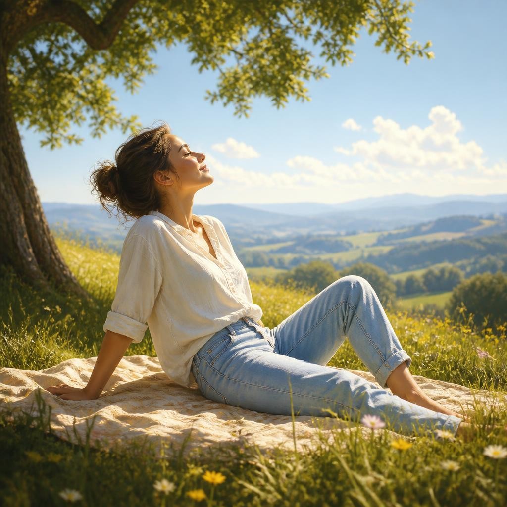 Illustration for the English word “being”