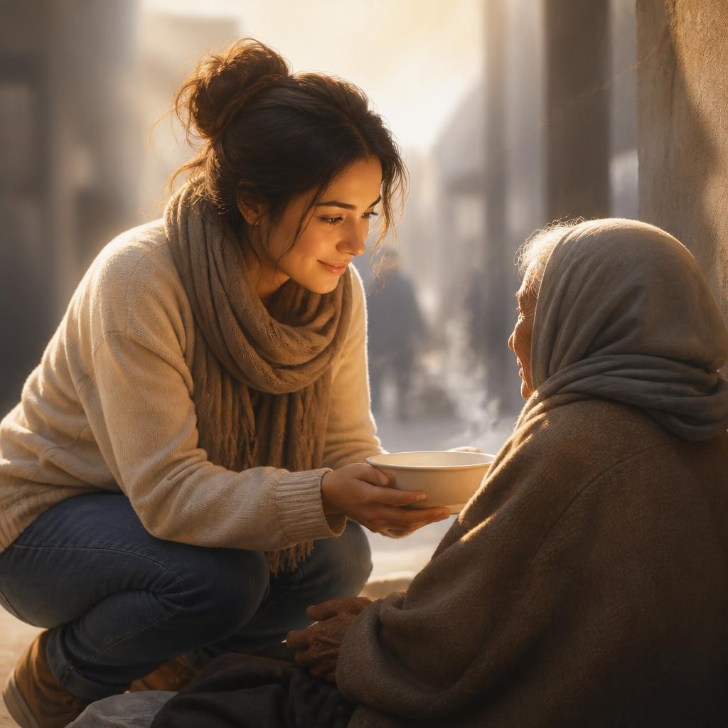 Illustration for the English word “believer”
