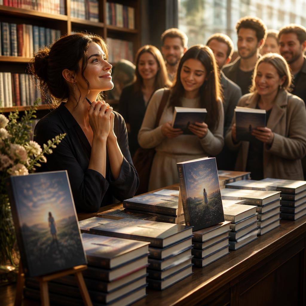 Illustration for the English word “bestseller”