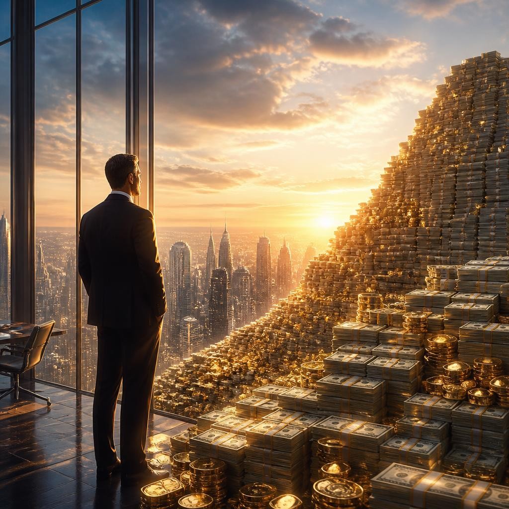 Illustration for the English word “billion”