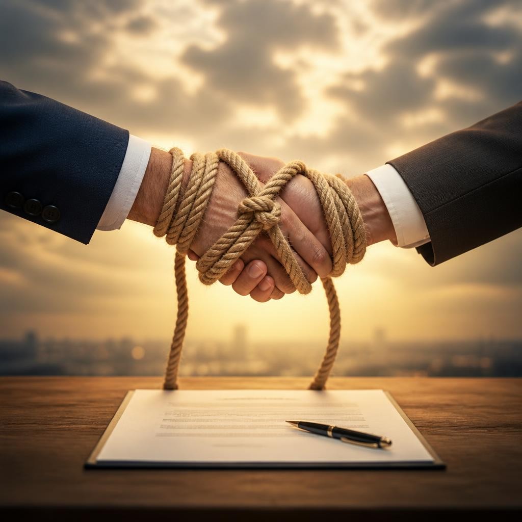 Illustration for the English word “binding”