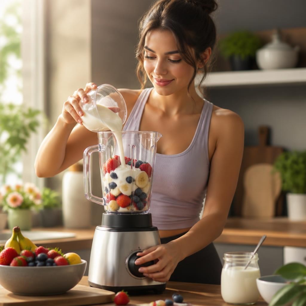 Illustration for the English word “blender”