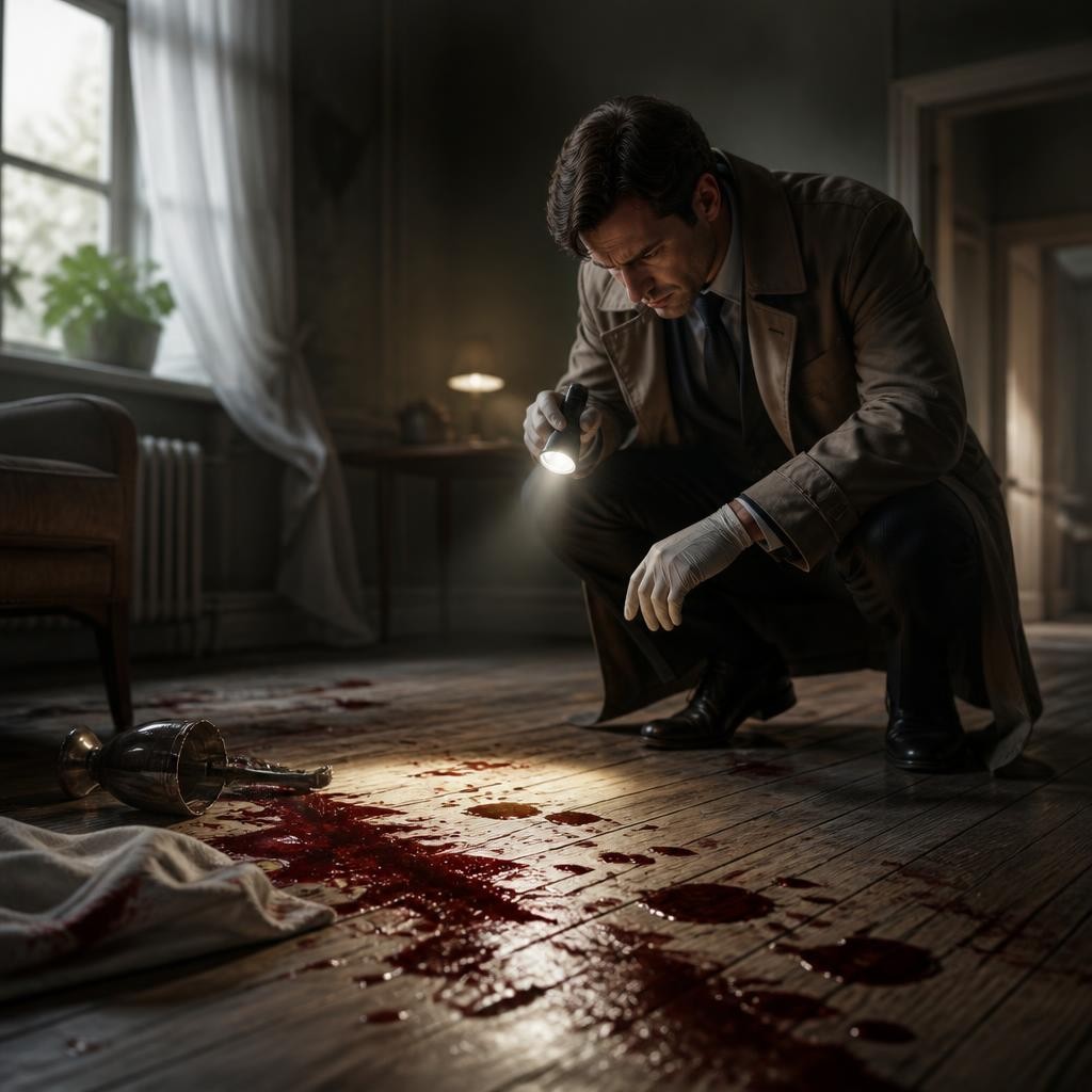 Illustration for the English word “bloody”
