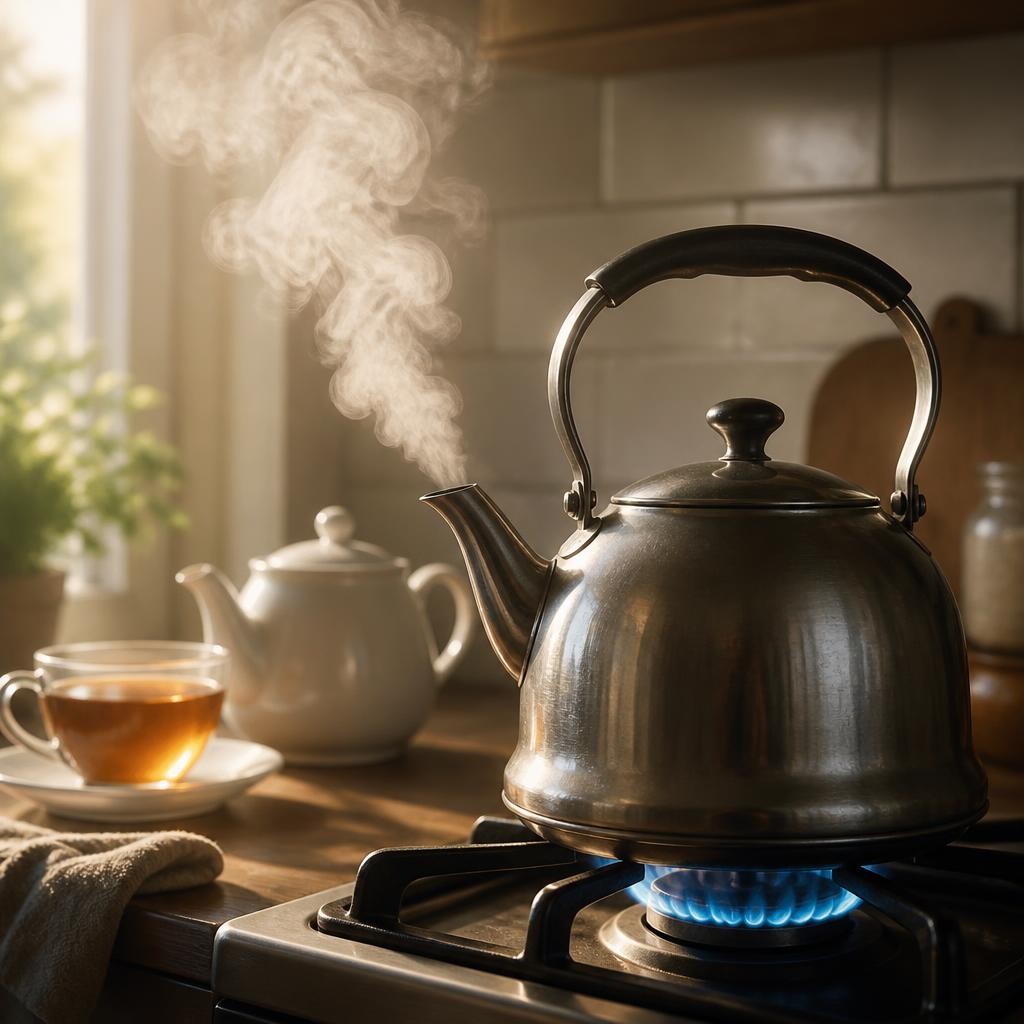 Illustration for the English word “boil”
