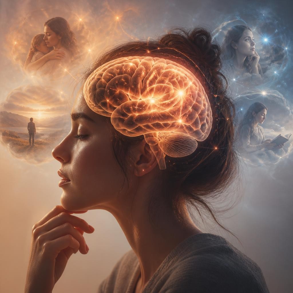 Illustration for the English word “brain”