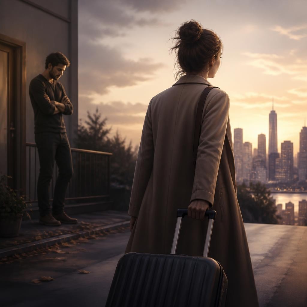 Illustration for the English word “breakup”