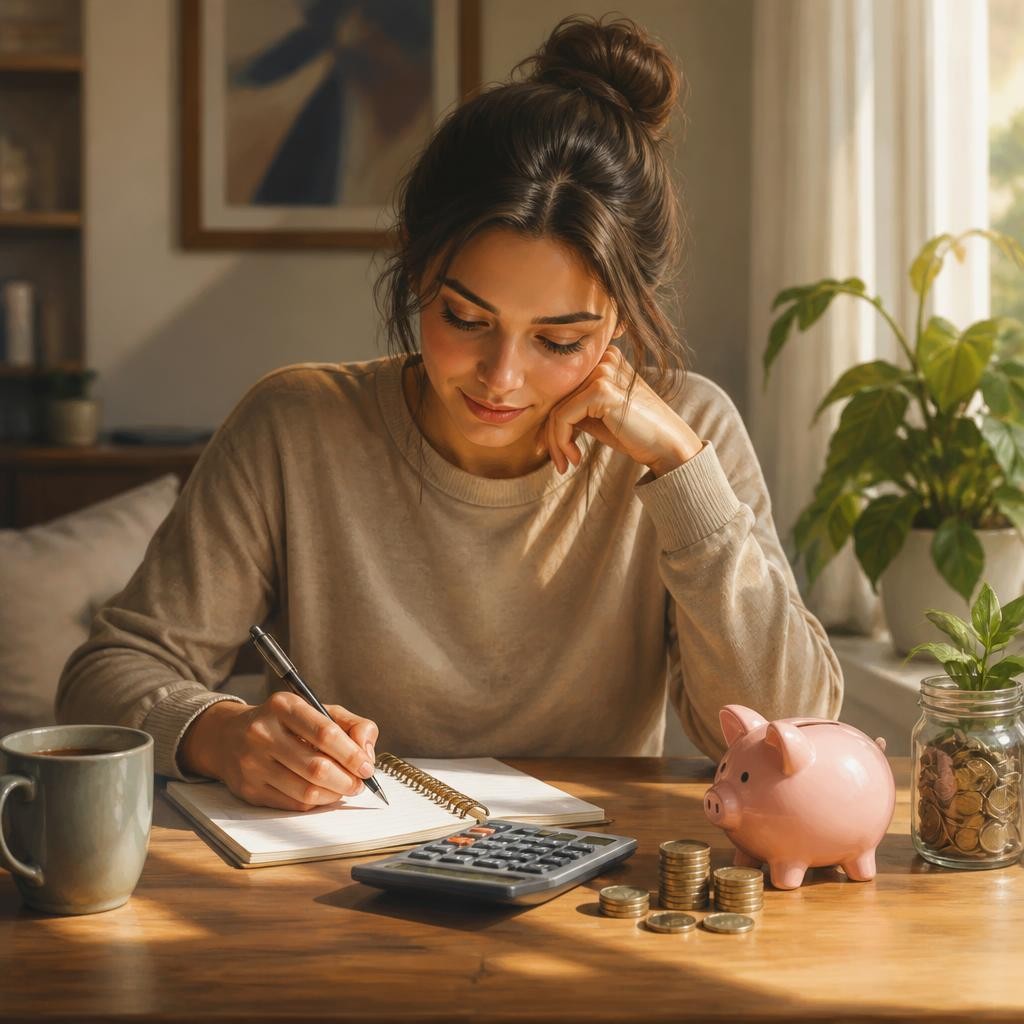 Illustration for the English word “budget”