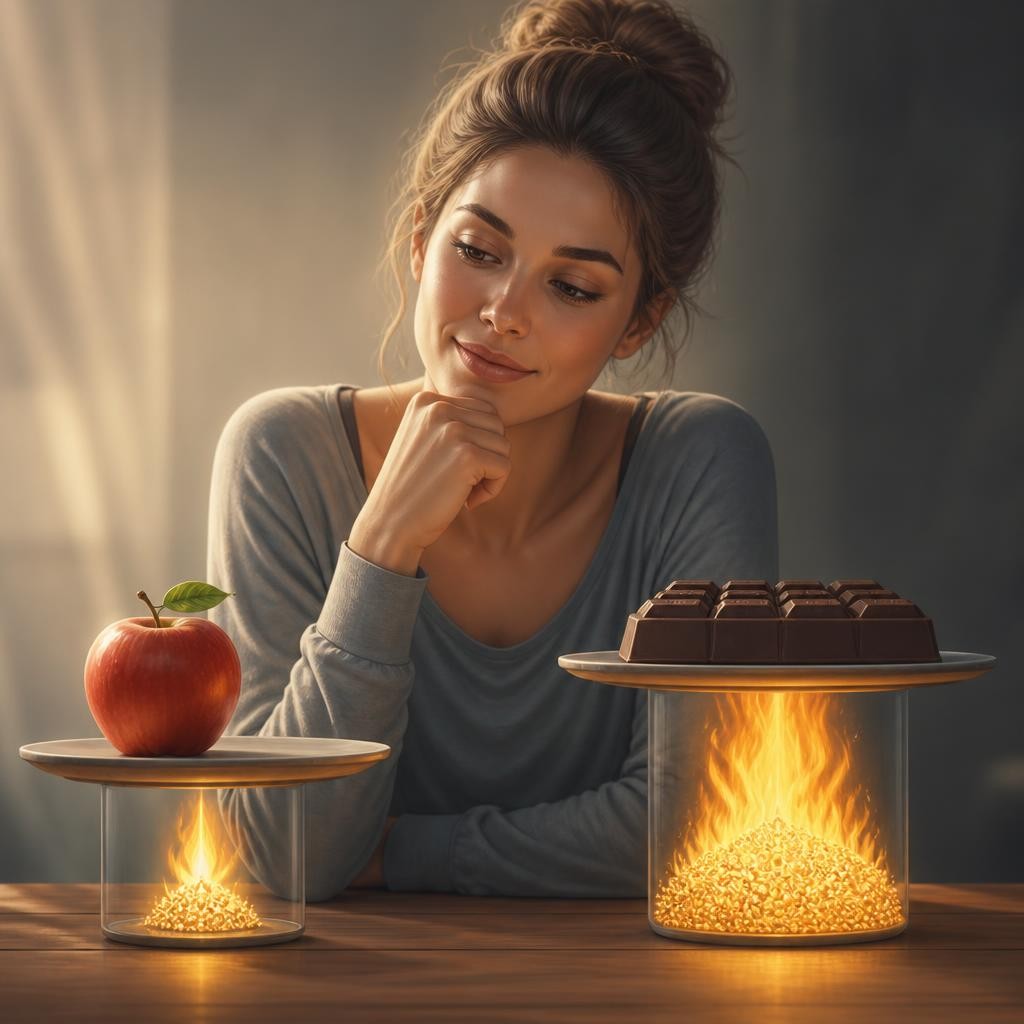 Illustration for the English word “calorie”