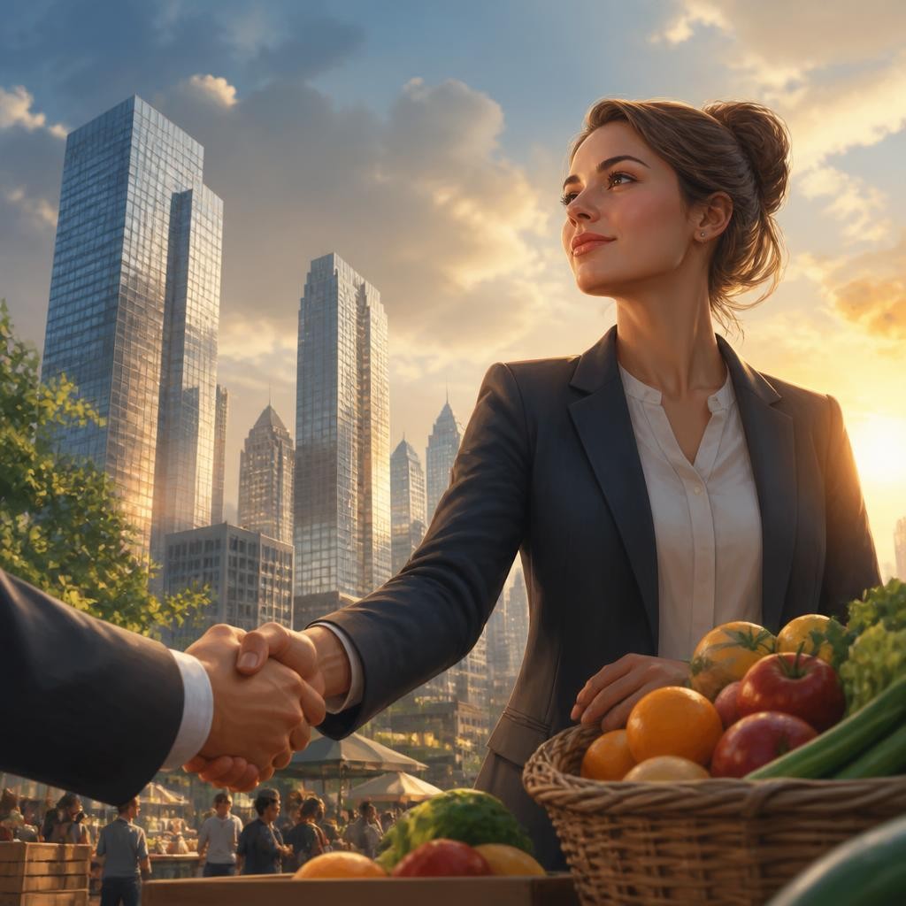 Illustration for the English word “capitalism”