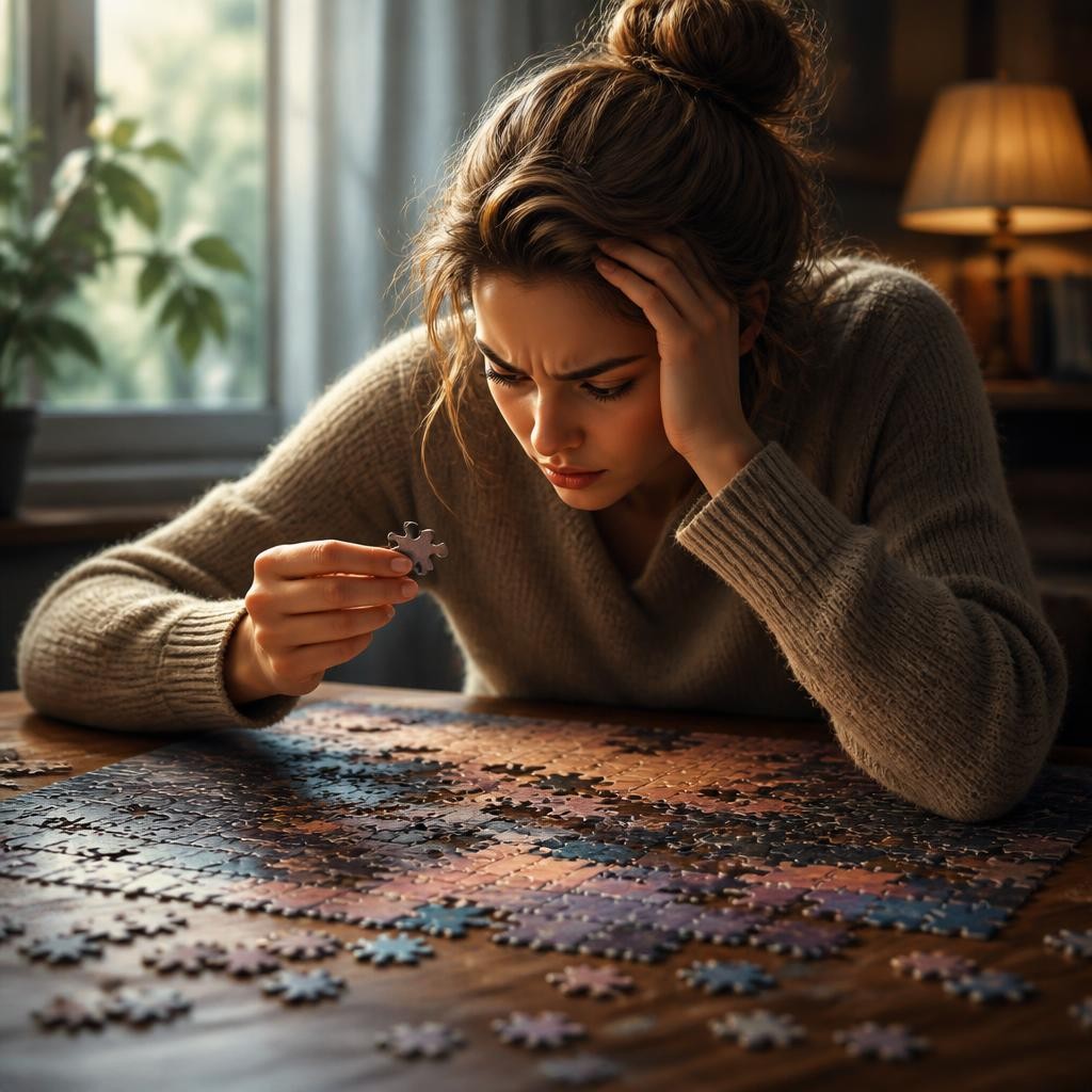 Illustration for the English word “challenging”