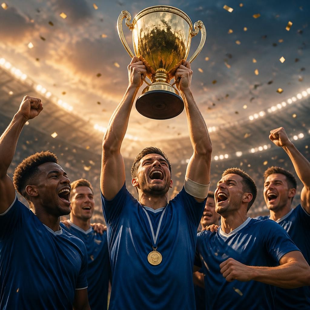 Illustration for the English word “championship”