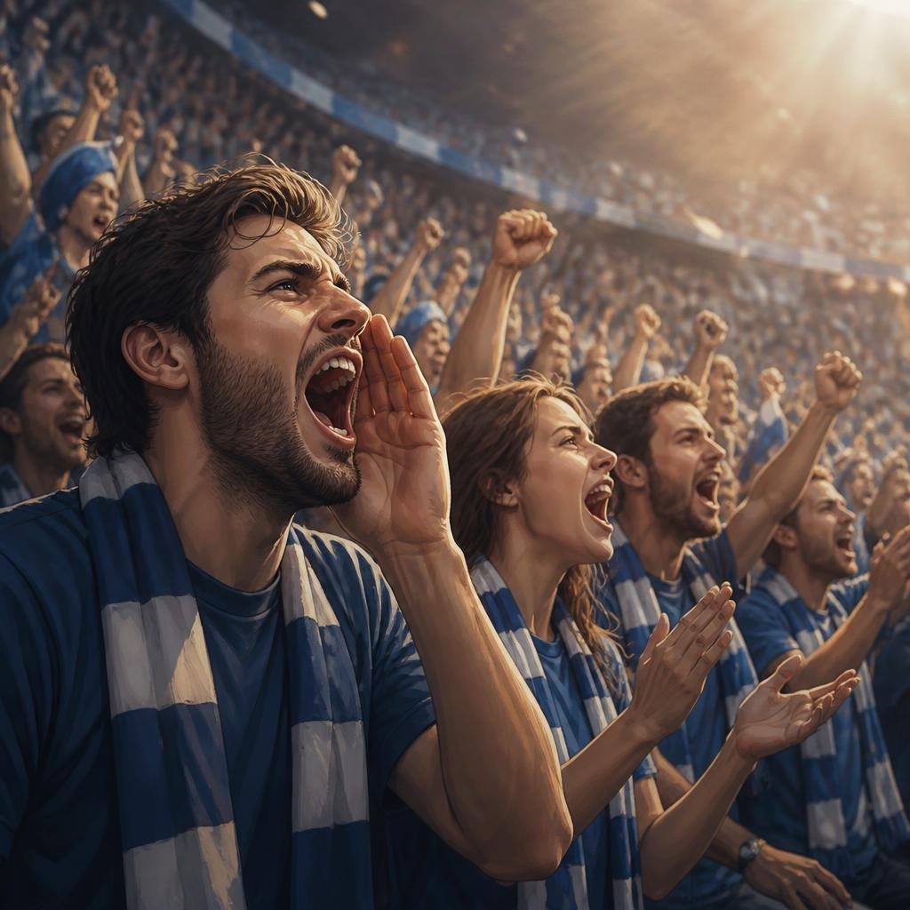 Illustration for the English word “chant”