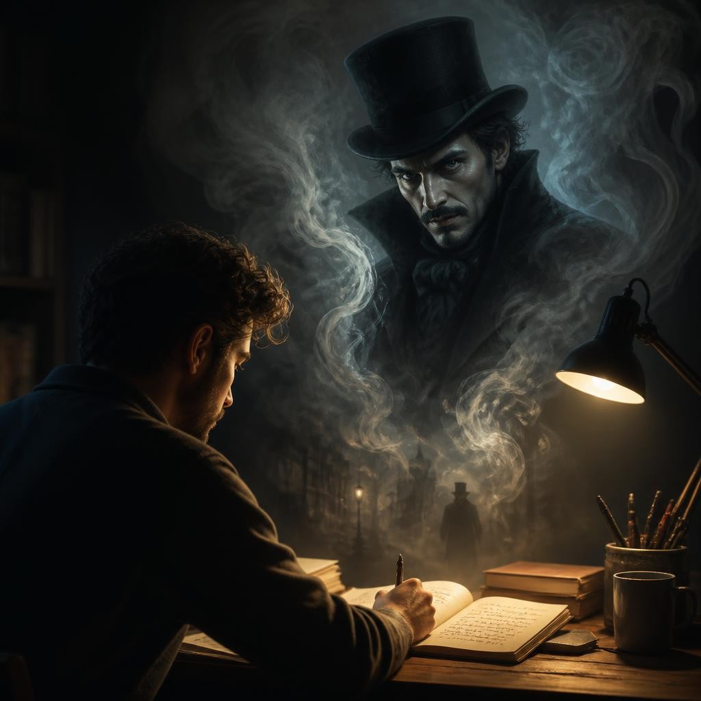 Illustration for the English word “characterization”