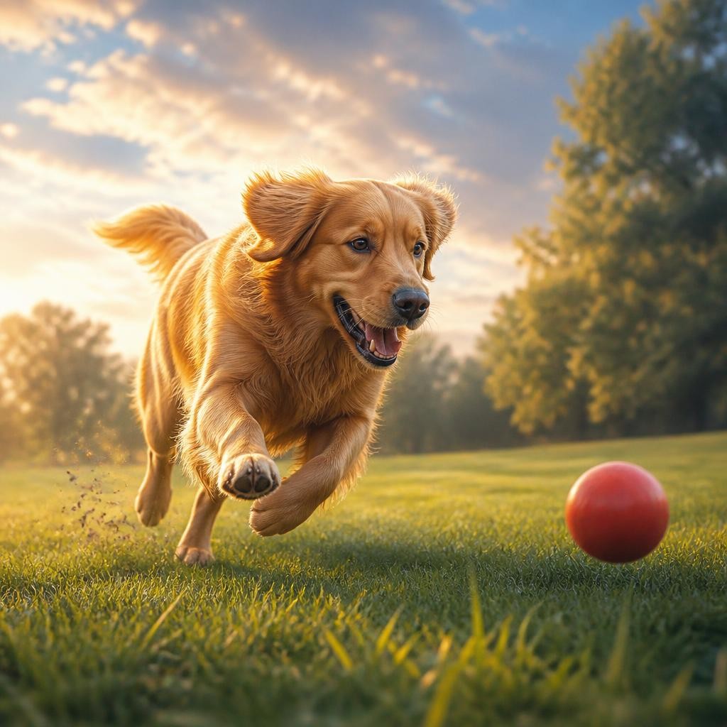 Illustration for the English word “chase”