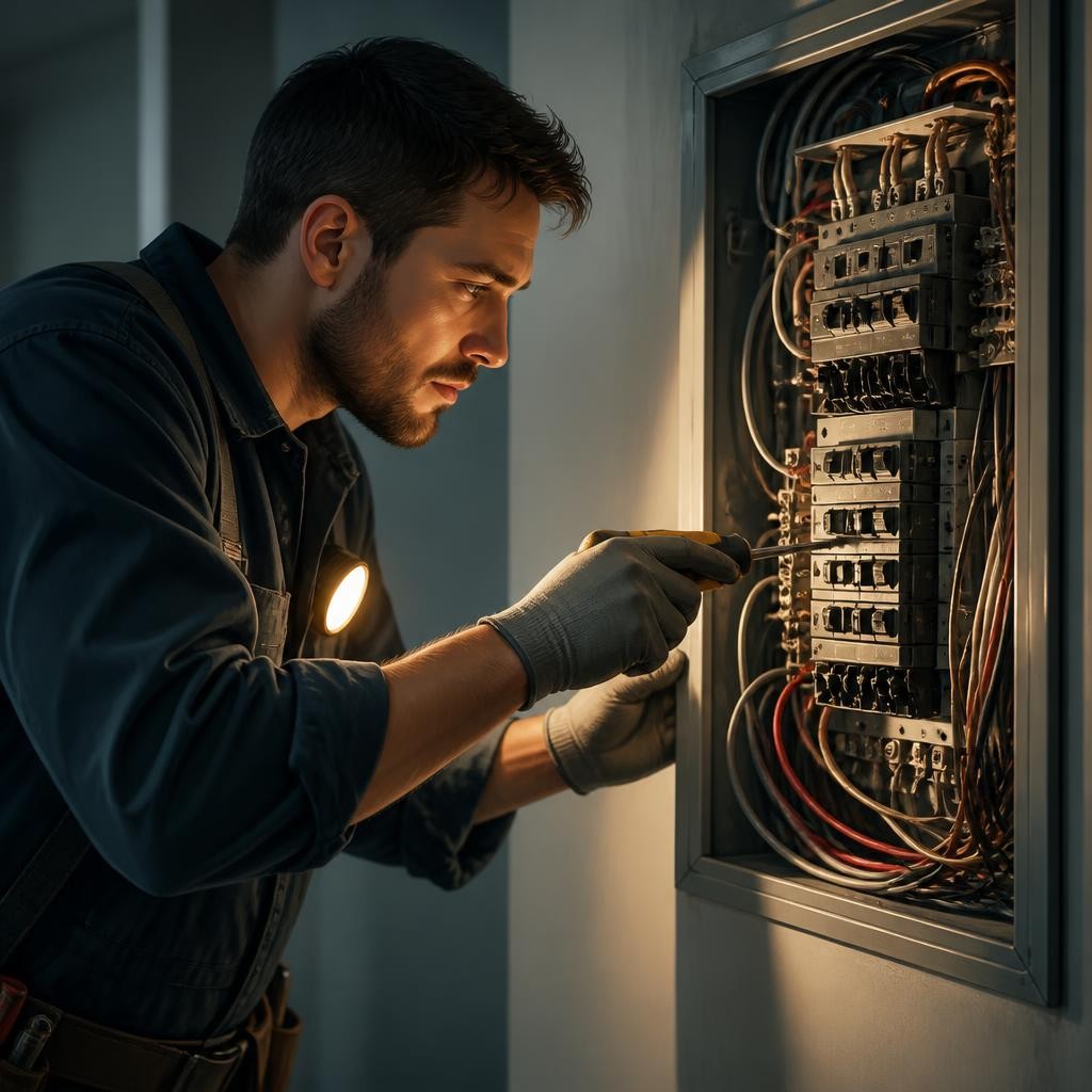 Illustration for the English word “circuit”