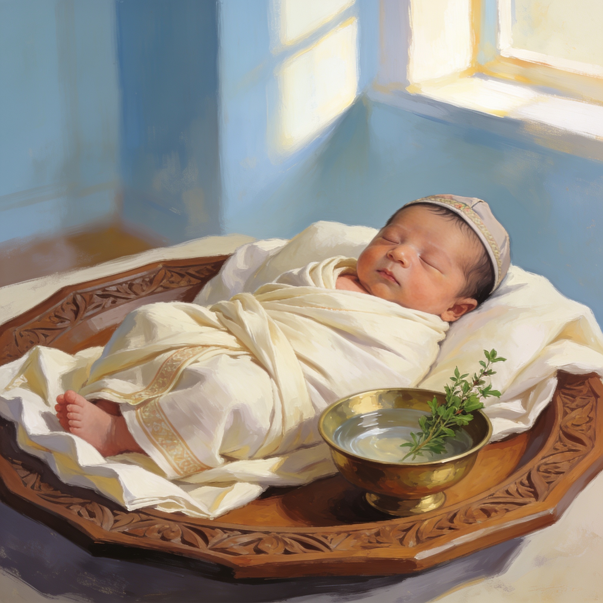 Illustration for the English word “circumcision”