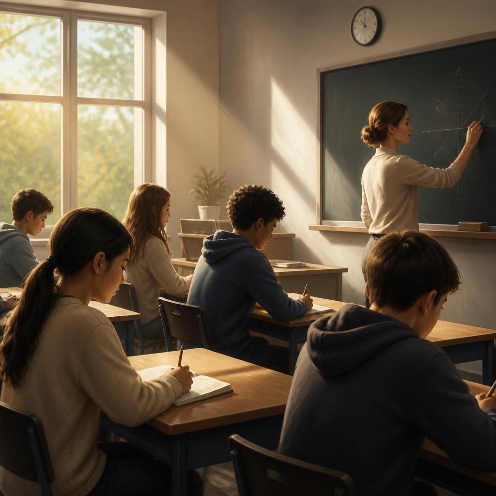 Illustration for the English word “class”