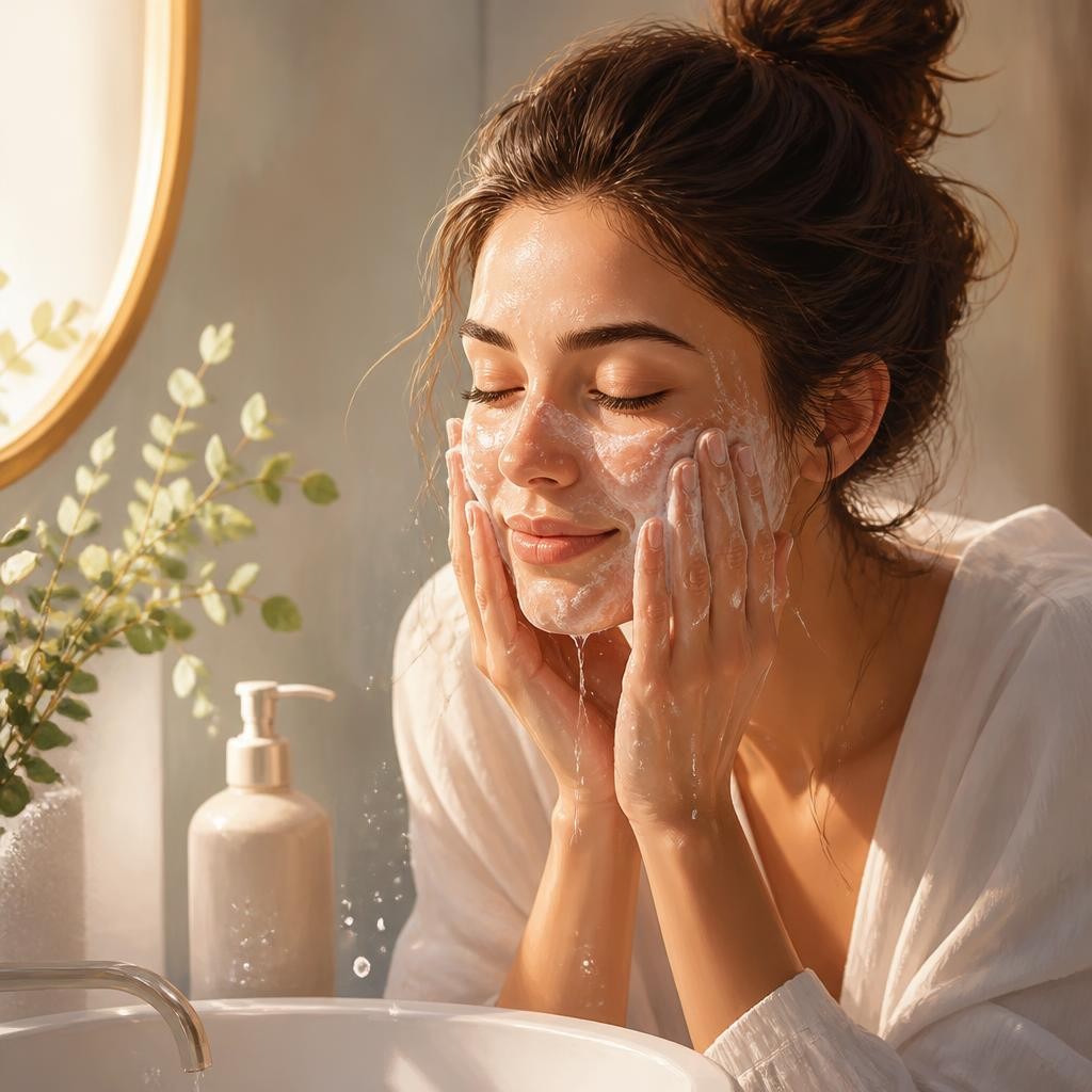 Illustration for the English word “cleanse”