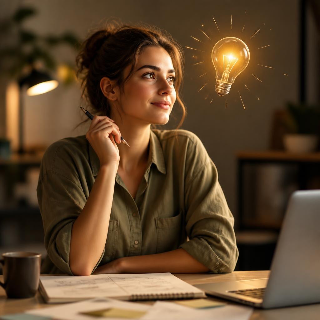 Illustration for the English word “clever”