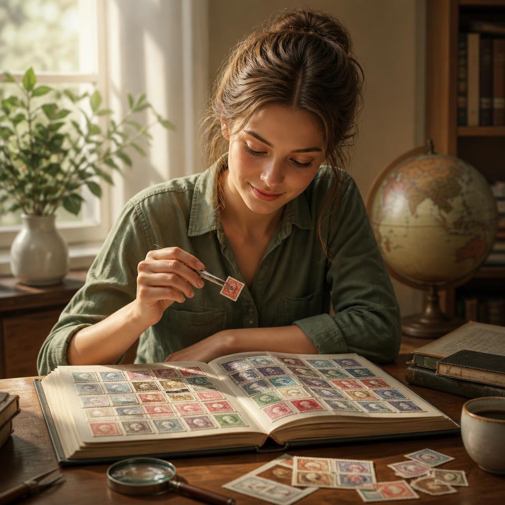 Illustration for the English word “collect”