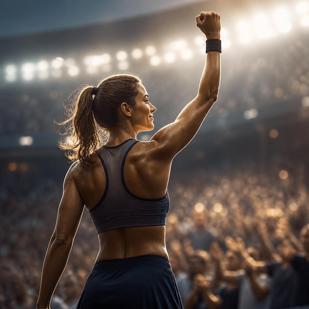 Illustration for the English word “comeback”