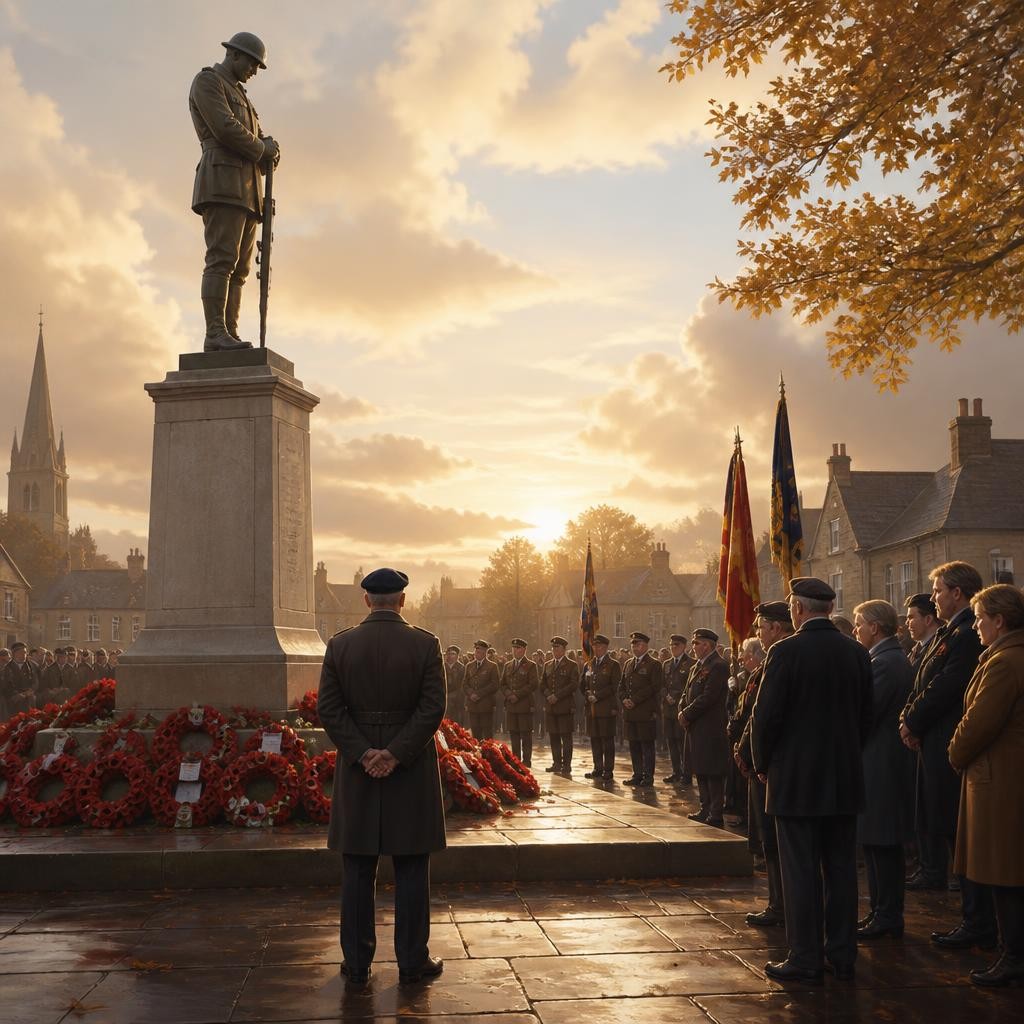 Illustration for the English word “commemoration”