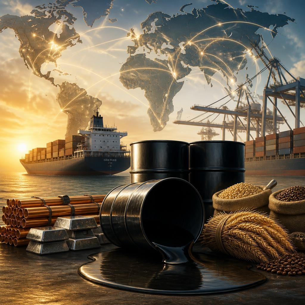 Illustration for the English word “commodity”